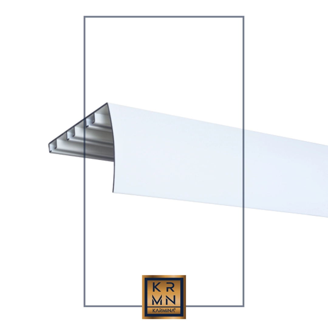 3 kanallı alınlıklı ray