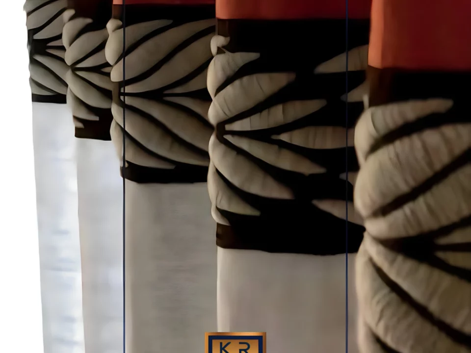 bordürlü fon perde modelleri