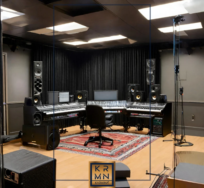 Ev tipi müzik stüdyosu akustiği için özel çözümler